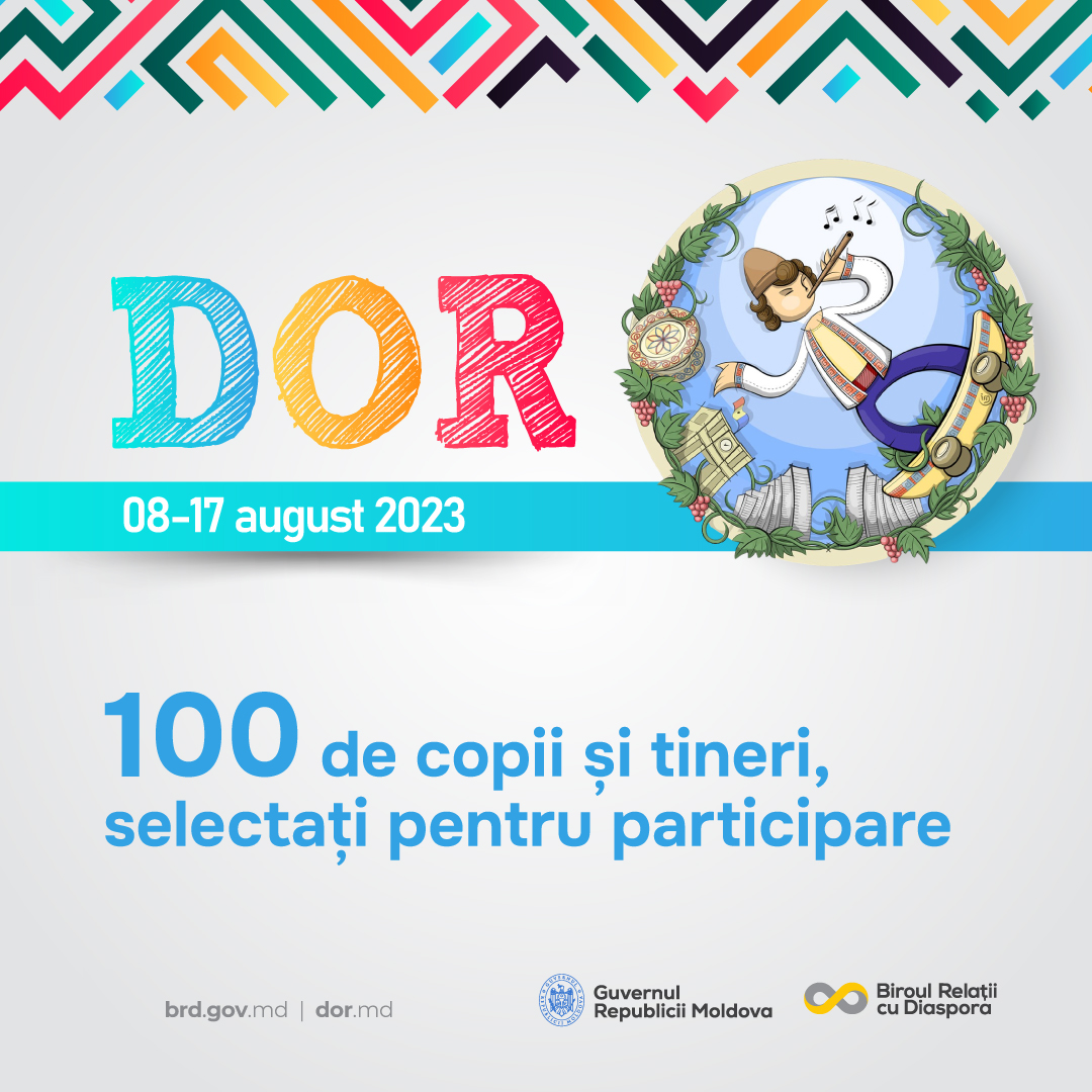 Biroul relații cu diaspora a selectat participanții la Programul guvernamental DOR, ediția 2023