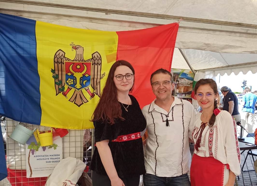 Republica Moldova, prezentată de către diaspora din Bordeaux