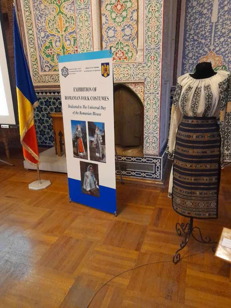 Expoziție de costume populare românești, inaugurată la Tașkent