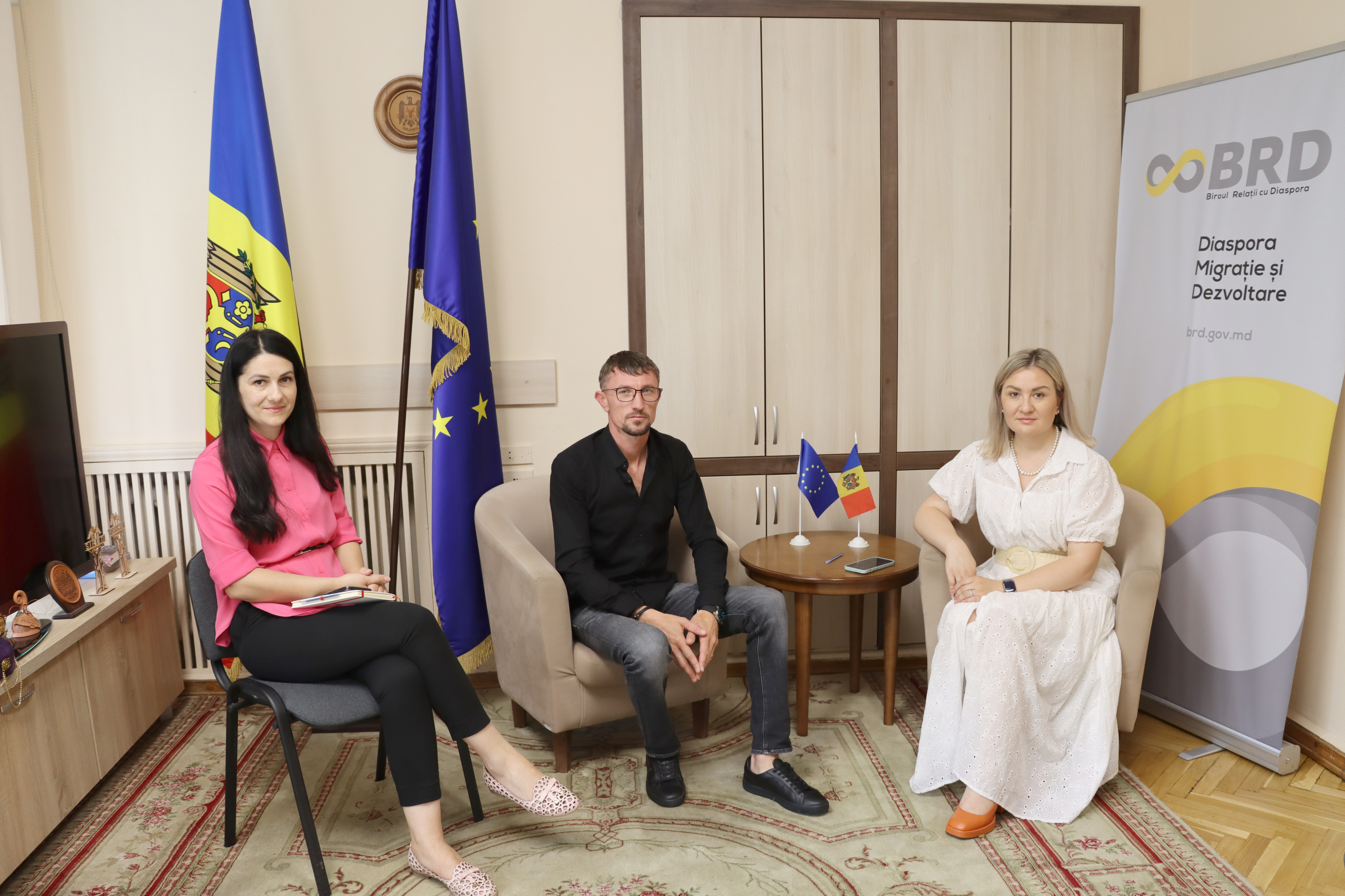 Subiectul privind desfășurarea proiectului DEH „Rețele Diasporale – un viitor incluziv”, discutat la Biroul relații cu diaspora