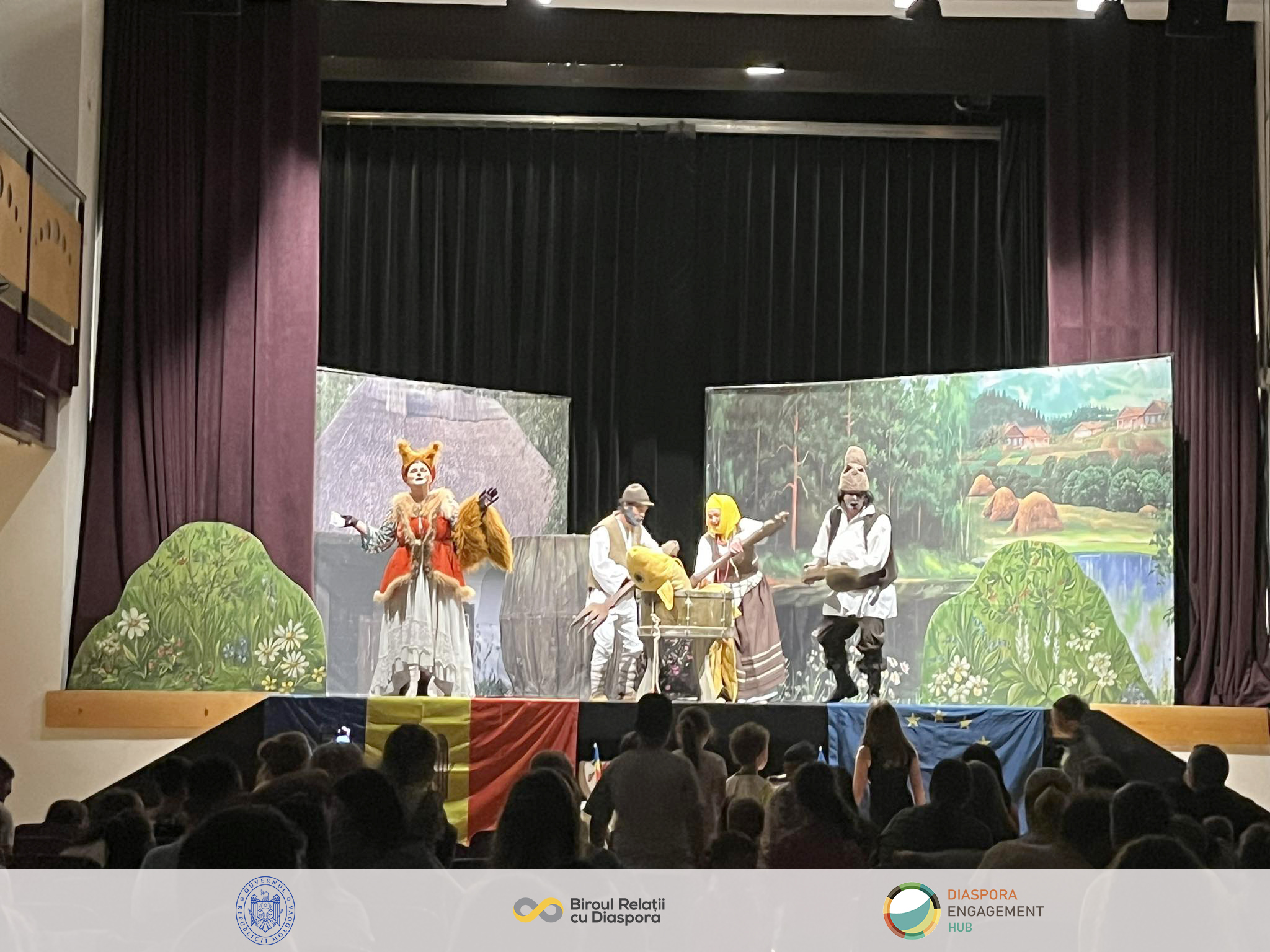 Proiectul „Teatrul copilăriei”, implementat în Austria, cu suportul Programului de granturi tematice Diaspora Engagement Hub (DEH)