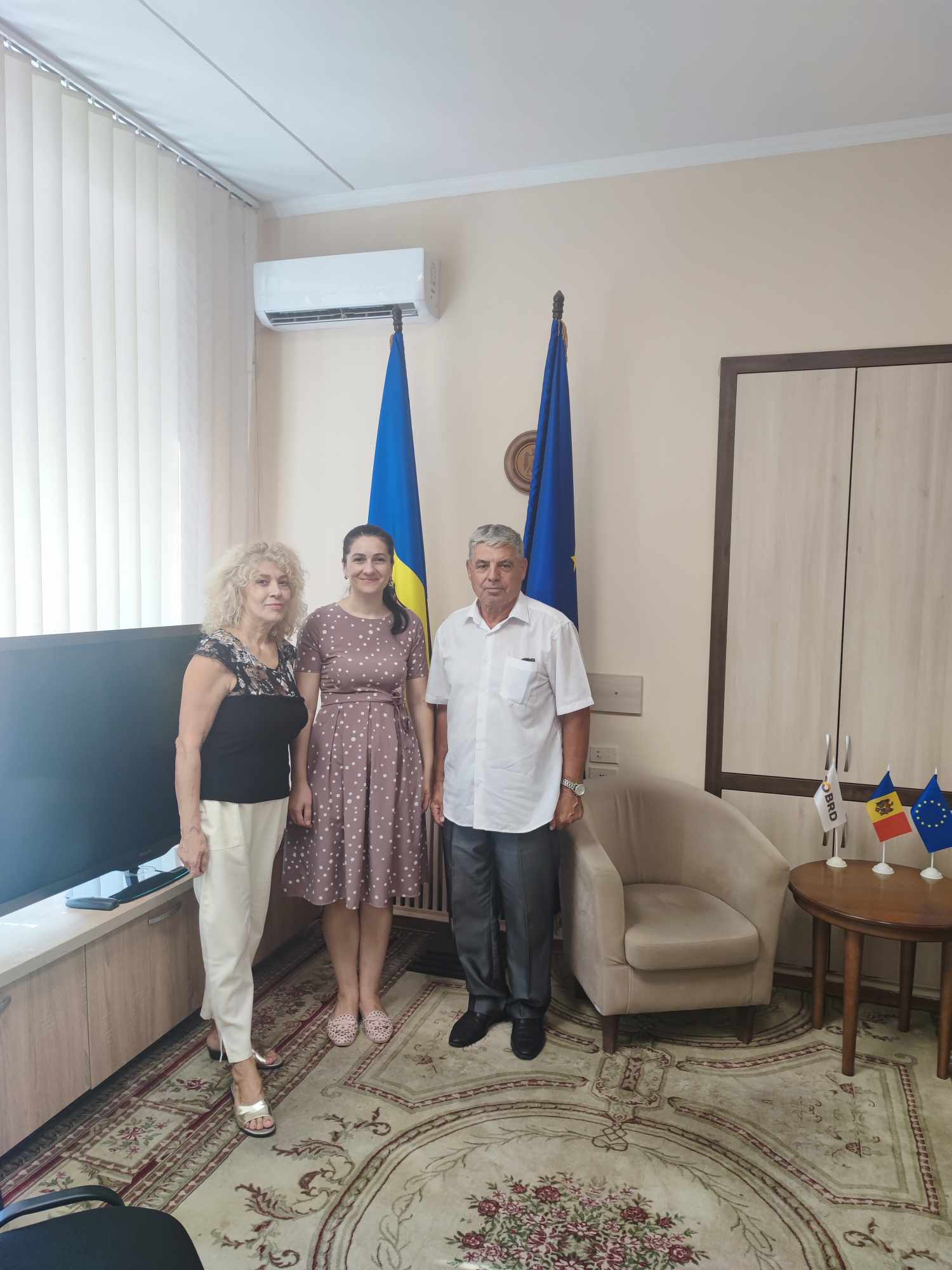 Fondatorii asociației moldo-italiene de colaborare şi integrare – A.M.I.C.I., din Veneţia au vizitat Biroul relații cu diaspora