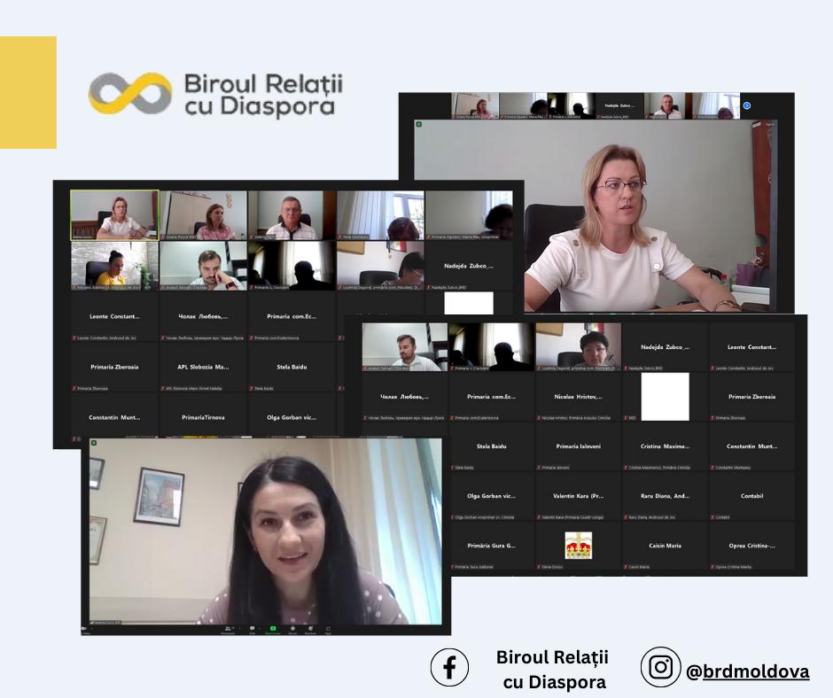 O nouă sesiune de instruire pentru beneficiarii Programului Diaspora acasă reușește „DAR 1+3”