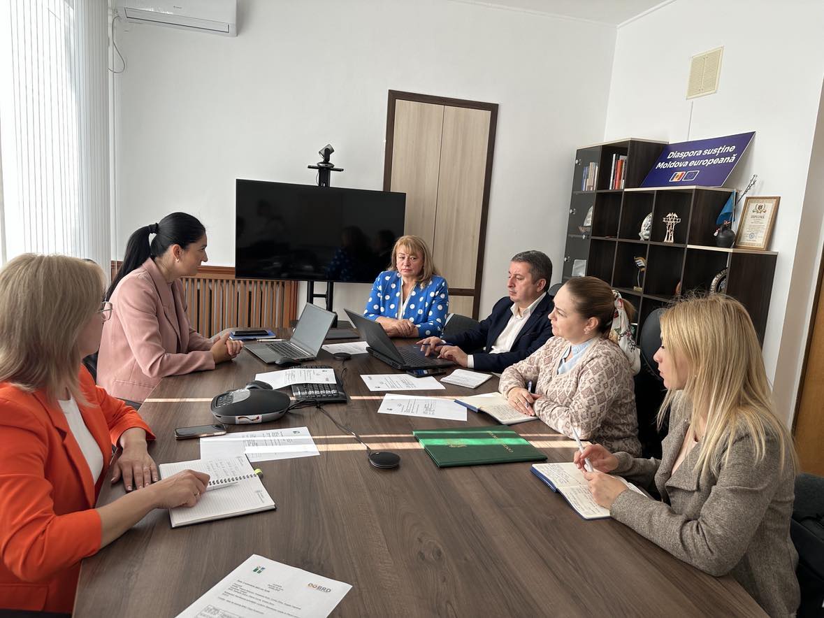 Ședință de lucru cu reprezentații Alianței Asociațiilor de Băștinași, găzduită de Biroul relații cu diaspora