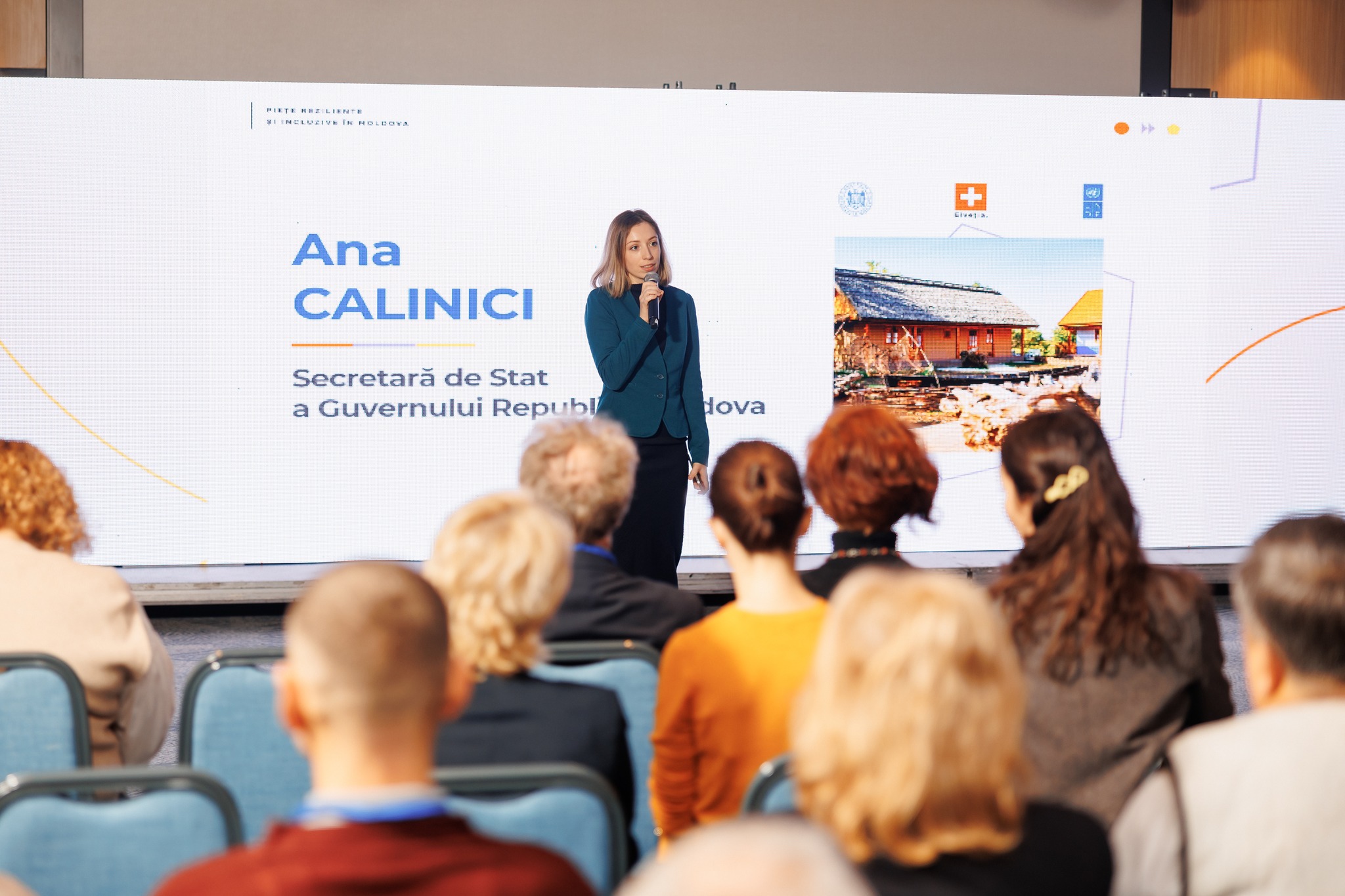 Secretara de Stat a Guvernului, Ana Calinici, prezentă la Reuniunea Partenerilor Locali a Proiectului Elveția-UNDP „Piețe reziliente și incluzive în Moldova” (PRIM)