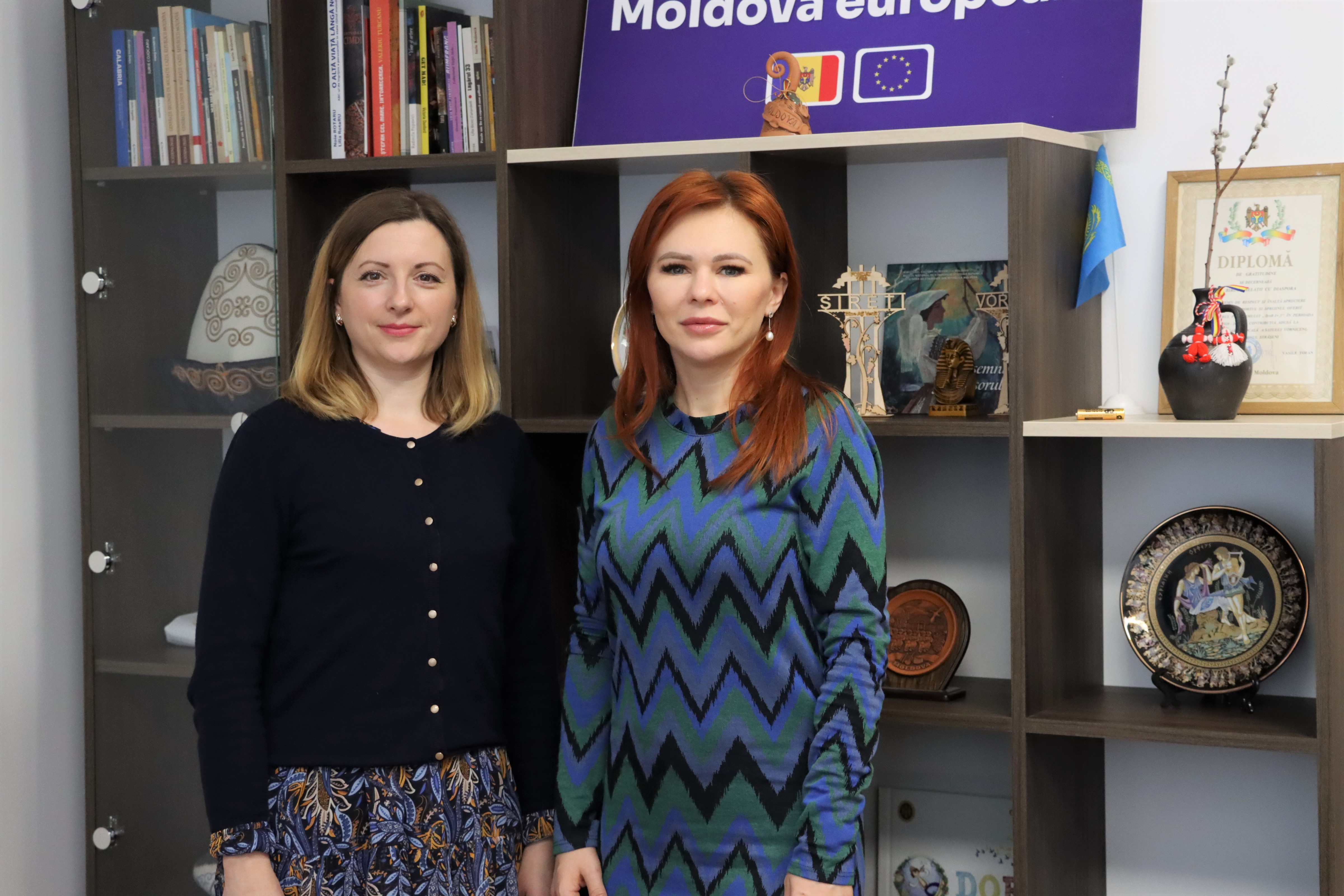 Biroul relații cu diaspora a fost vizitat de către Daniela Șerban, expertă în domeniul financiar, stabilită în România