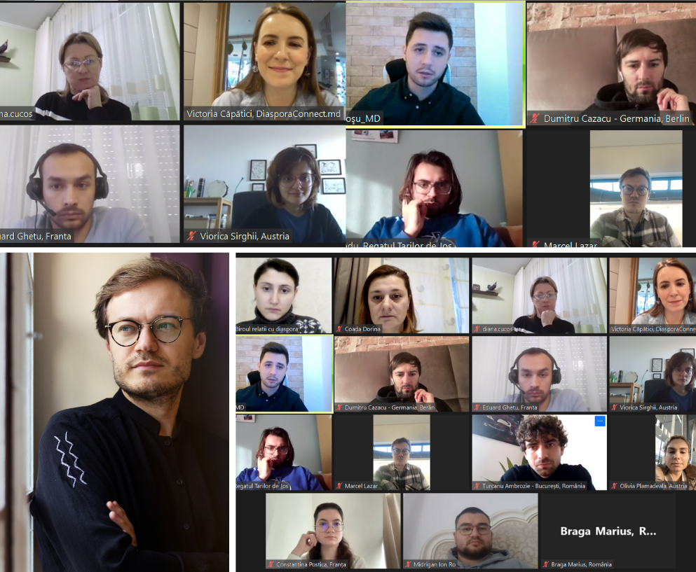 Biroul Relații cu Diaspora în parteneriat cu Diaspora Connect încurajează activismul civic în rândurile tinerilor din diaspora