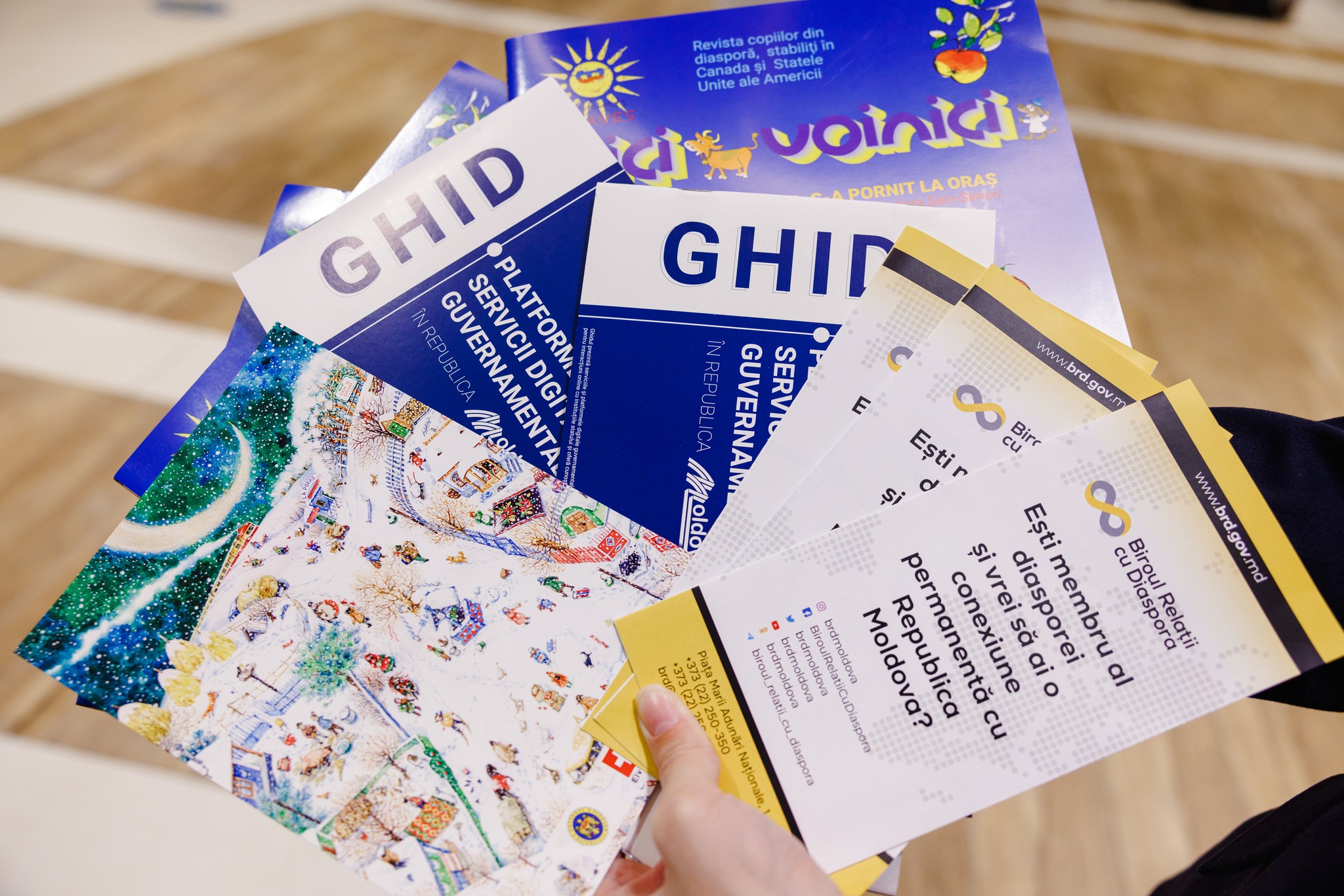 Echipa BRD a întâmpinat cetățenii din diasporă la Aeroportul Internațional Chișinău