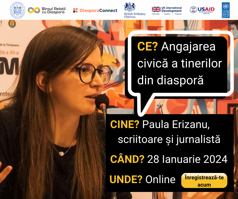 Angajarea civică a tinerilor din diasporă