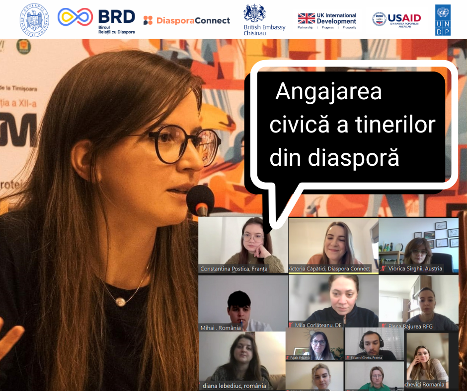 Angajarea civică a tinerilor din diasporă