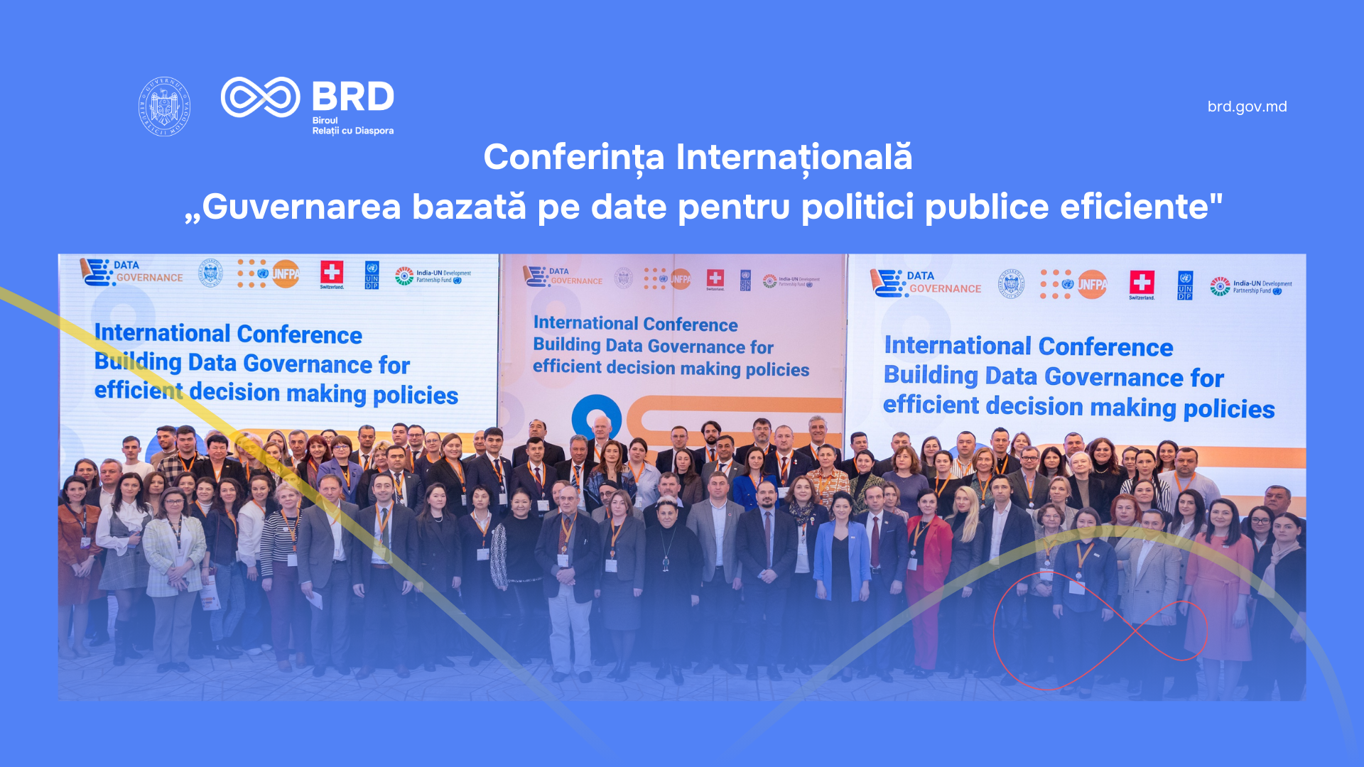 Biroul relații cu diaspora a participat la Conferința Internațională „Guvernarea bazată pe date pentru politici publice eficiente”