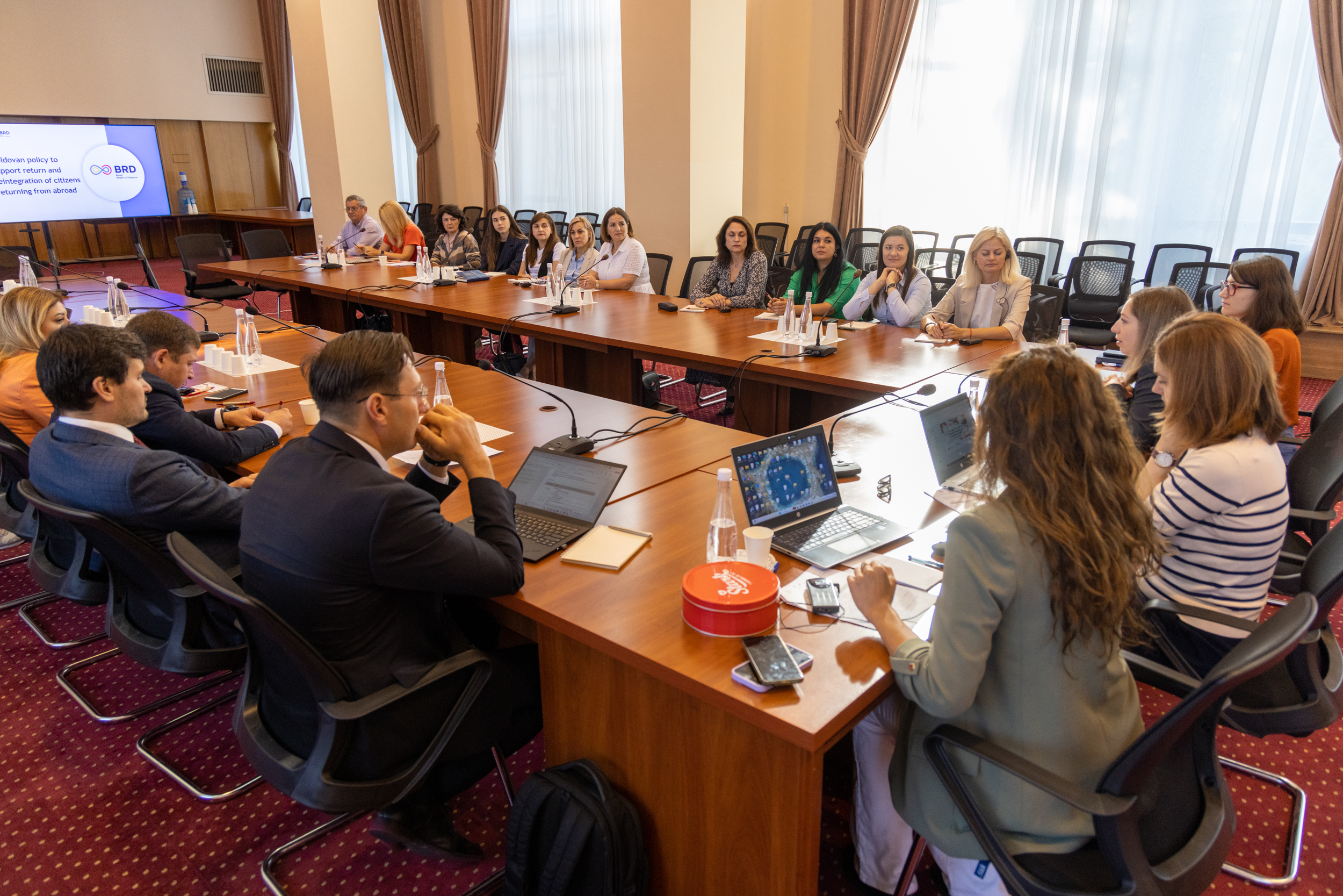 Sesiune de instruire pentru reprezentanți ai autorităților publice centrale în contextul Unității de suport la revenire, în baza practicii din Serbia