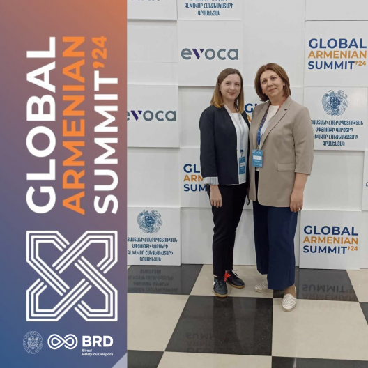 Experiențe și bune practici privind consolidarea legăturilor dintre diasporă și țara de origine, prezentate în cadrul Global Armenian Summit