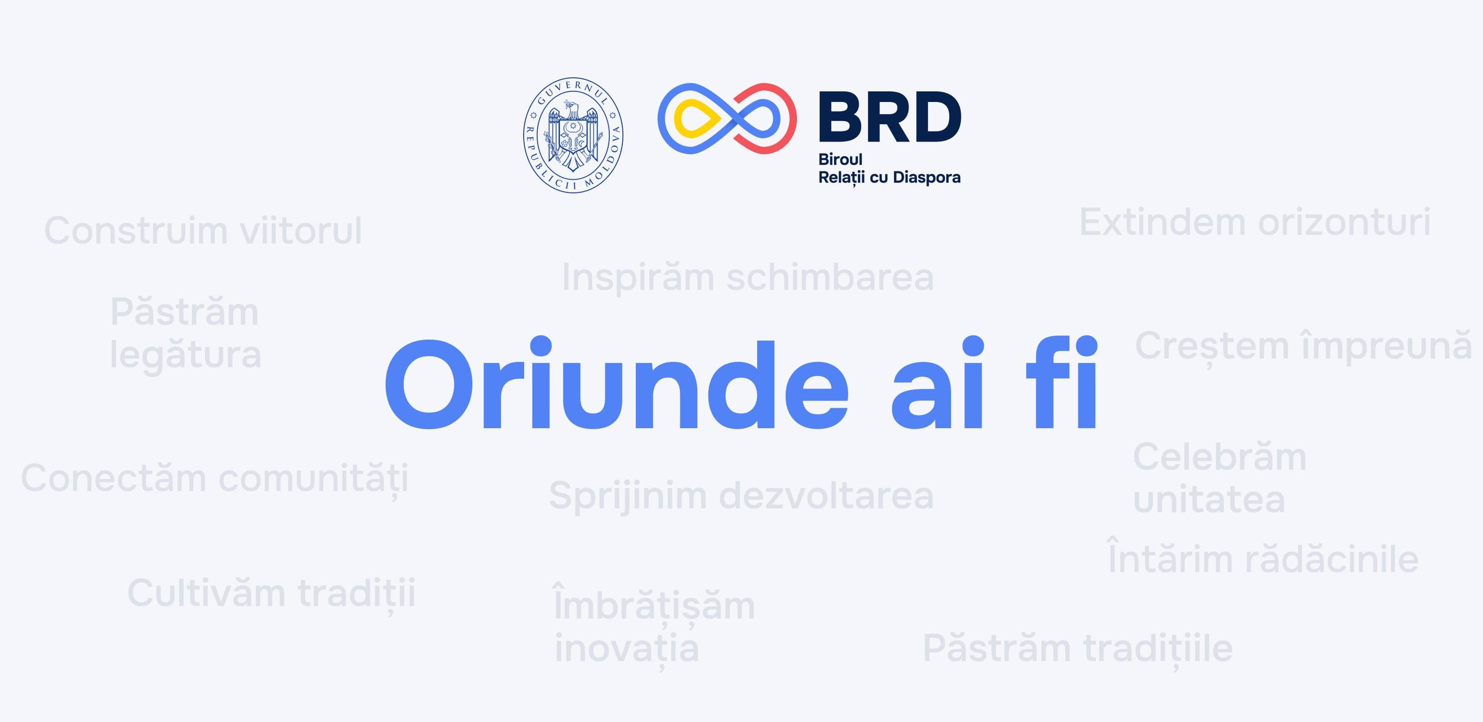 Biroul relații cu diaspora prezintă o nouă identitate vizuală