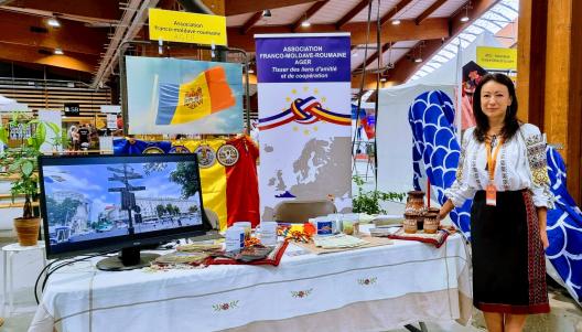 Realizarea proiectului DEH ,,Promovarea imaginii Republicii Moldova în Franța prin participarea la Forumul Asociațiilor din Saint-Etienne”