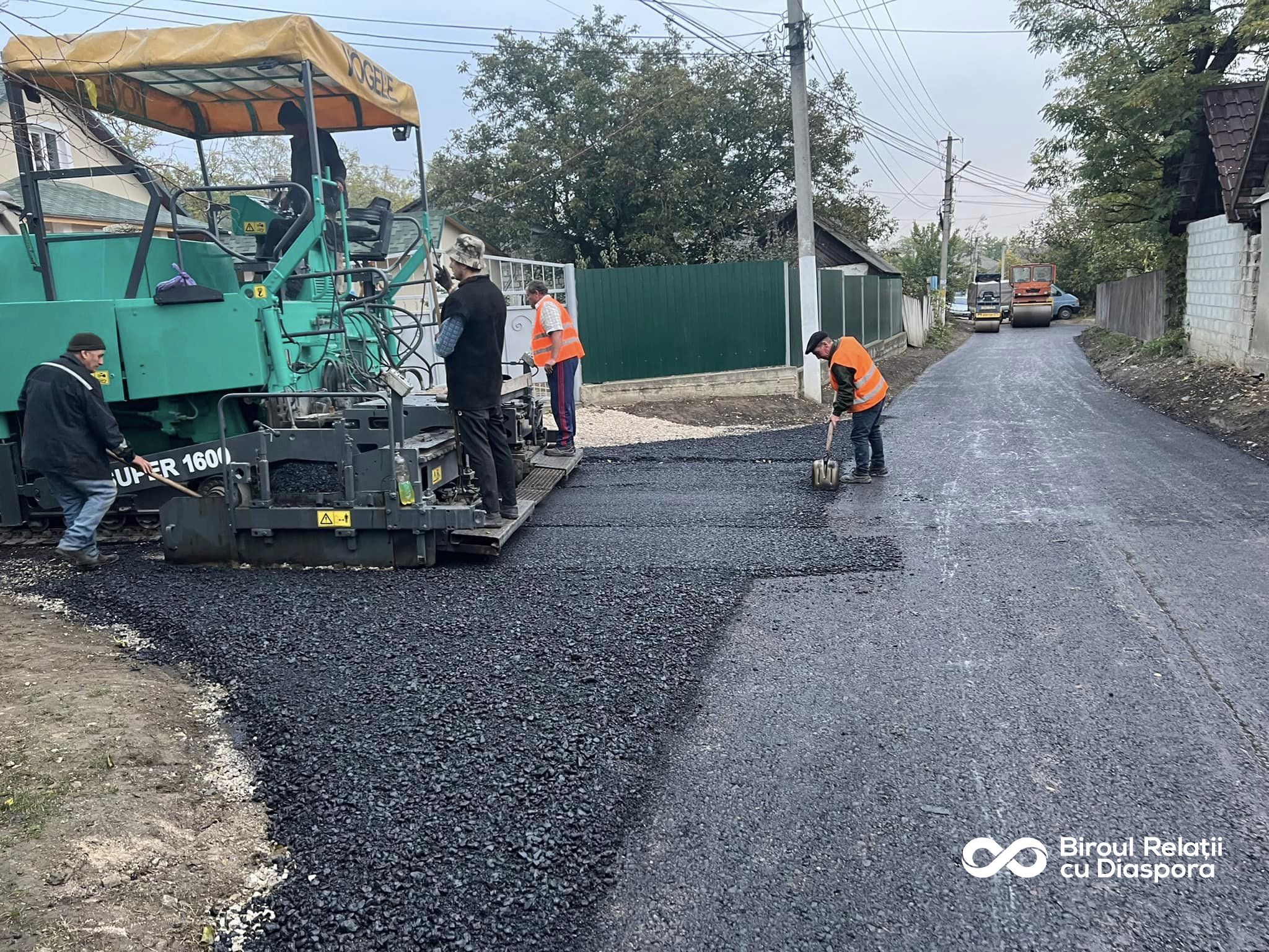 O porțiune de drum a s. Ruseștii Noi se renovează în cadrul programului ”DAR 1+3”