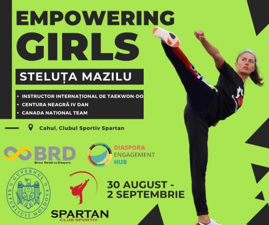 Fetele din Cahul mai puternice și mai încrezătoare datorită proiectului DEH ”Empowering Girls”